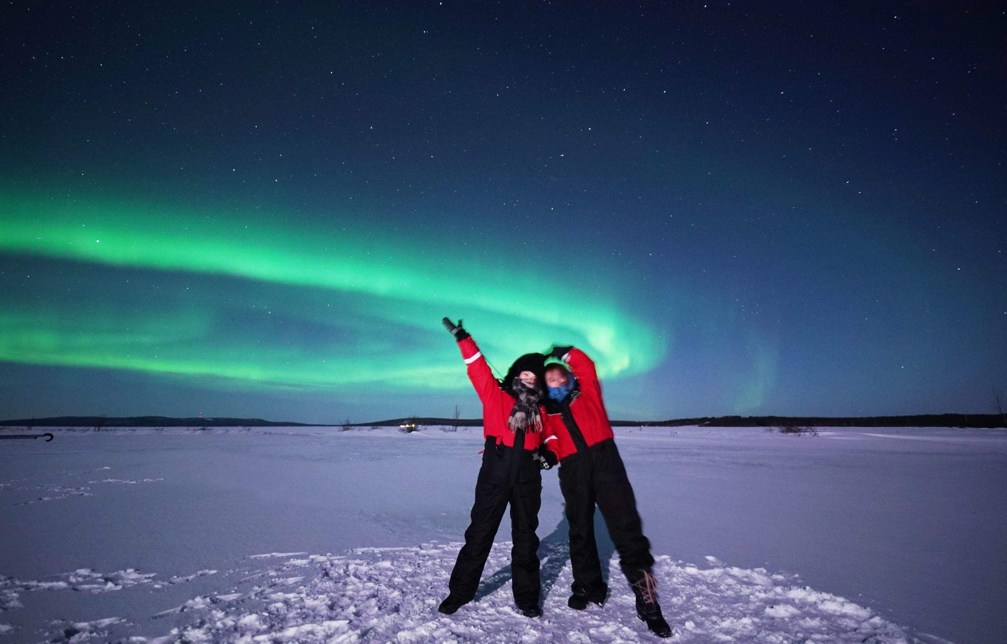 Noorderlicht fotoreis in Rovaniemi, Finland (inclusief kampvuur BBQ + professionele foto's) met Engelssprekende gids