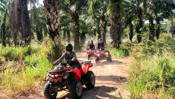 Featured tour with 6 reviews: Half-day ATV experience in Pattaya|ATV Adventure | Cross-Country Exploration