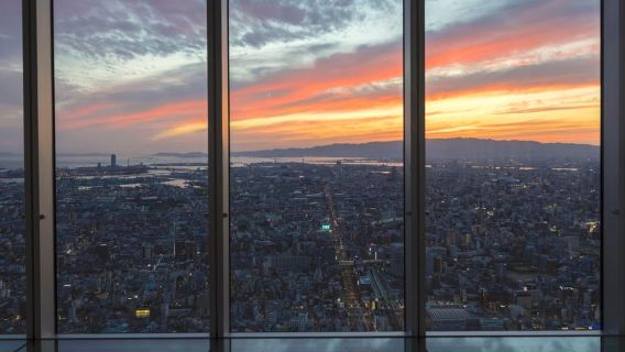 Osaka: biglietto elettronico per l'Osservatorio Abeno Harukas 300