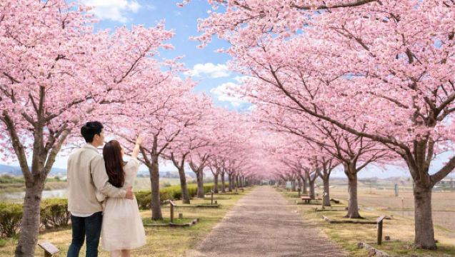 Osaka/Kyoto Musim Bunga Sakura Terhad | Lawatan Sehari Bunga Sakura Ono + Istana Himeji | Kumpulan Kecil Berbahasa Cina
