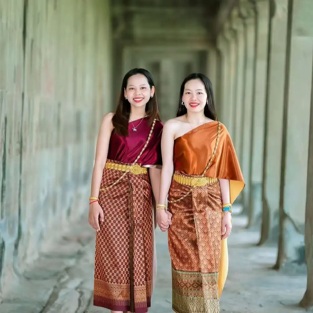 Cambodia Siem Reap Angkor Wat: Khmer Traditional Costume and Makeup Experience | Immersive Angkor Classic Costume Makeup | Trip.com Cambodia Siem Reap Angkor Wat: Khmer Traditional Costume and Makeup Experience | Immersive Angkor Classic Costume Makeup | Trip.com