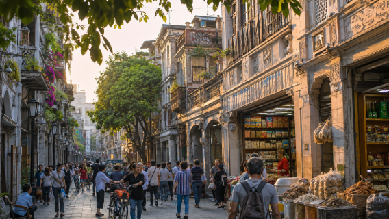 Visita local | Xiguan en Guangzhou + Mercado de Medicinas Qingping + tour privado por el Mercado de Mariscos Huangsha/Recogida a domicilio