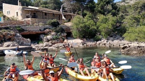 Sant Elm: Guided kayak tour to the Island Dragonera & Hiking