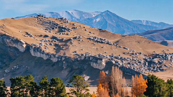 Christchurch lawatan sehari | Batu Besar Castle Hill + Taman Negara Arthur's Pass