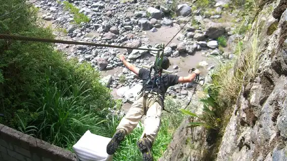 Canopy Ziplining in Puntzan Adventure Park