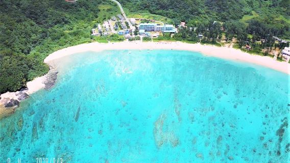 沖縄渡嘉敷島高速船ワンデーツアー ウミガメ探しシュノーケリング追加可能（中国語ガイド付き解説） 高速船乗船チケット/昼食/港からビーチまでの送迎/シャワー利用料含む