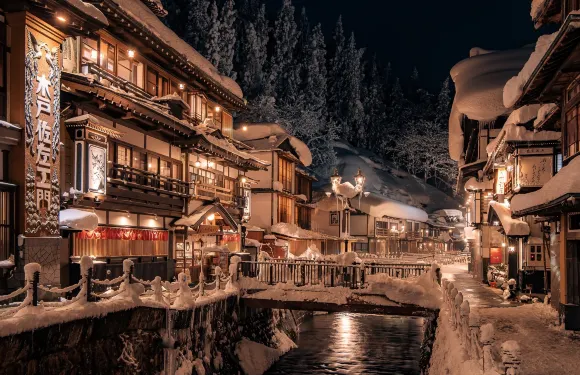 日本仙台+藏王樹冰+山寺+銀山溫泉【千與千尋原型打卡】