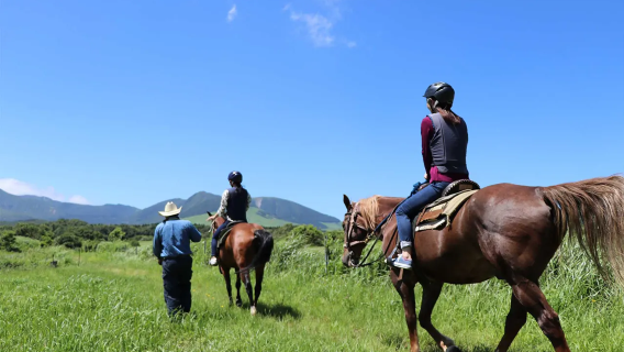 Kyushu, Japan: A 1-day tour to Mount Aso, Kusasenri Horseback Riding, and Takachiho Gorge