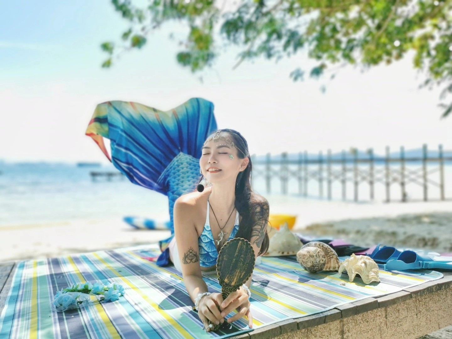 マレーシアコタキナバルマーメイドダイビング3日間【SSIマーメイドコース（Mermaid Course）-3日間コース】