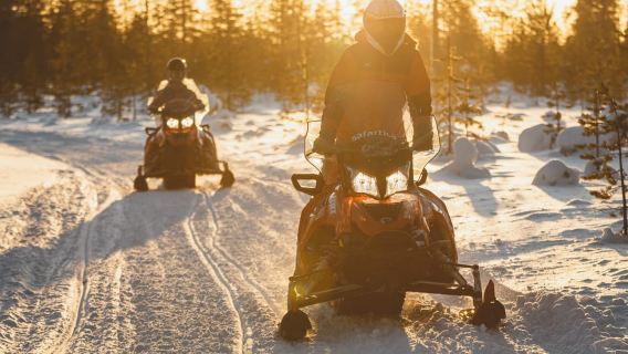 Rovaniemi: Snowmobile Safari to Arctic Snow Hotel