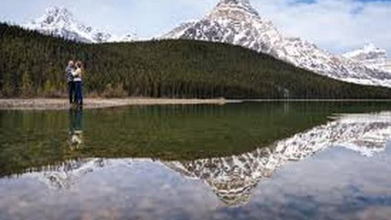 Visite du champ de glace Columbia, du Skywalk, du glacier Crowfoot et des lacs