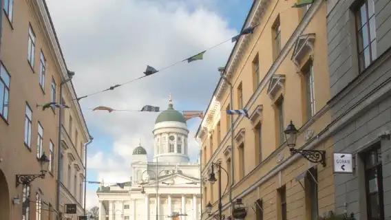 Book after inquiry/Finland Helsinki Rock Church Uspenski Orthodox Church Sibelius Park/Airport/Point-to-point car service/Tour guide and driver/Private car service