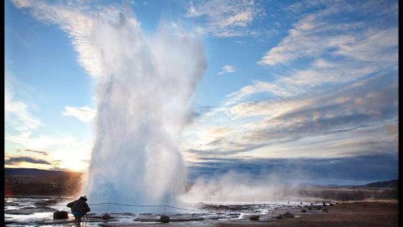 Reykjavik: tour del Circolo d'Oro e ingresso alla laguna di Laugarás