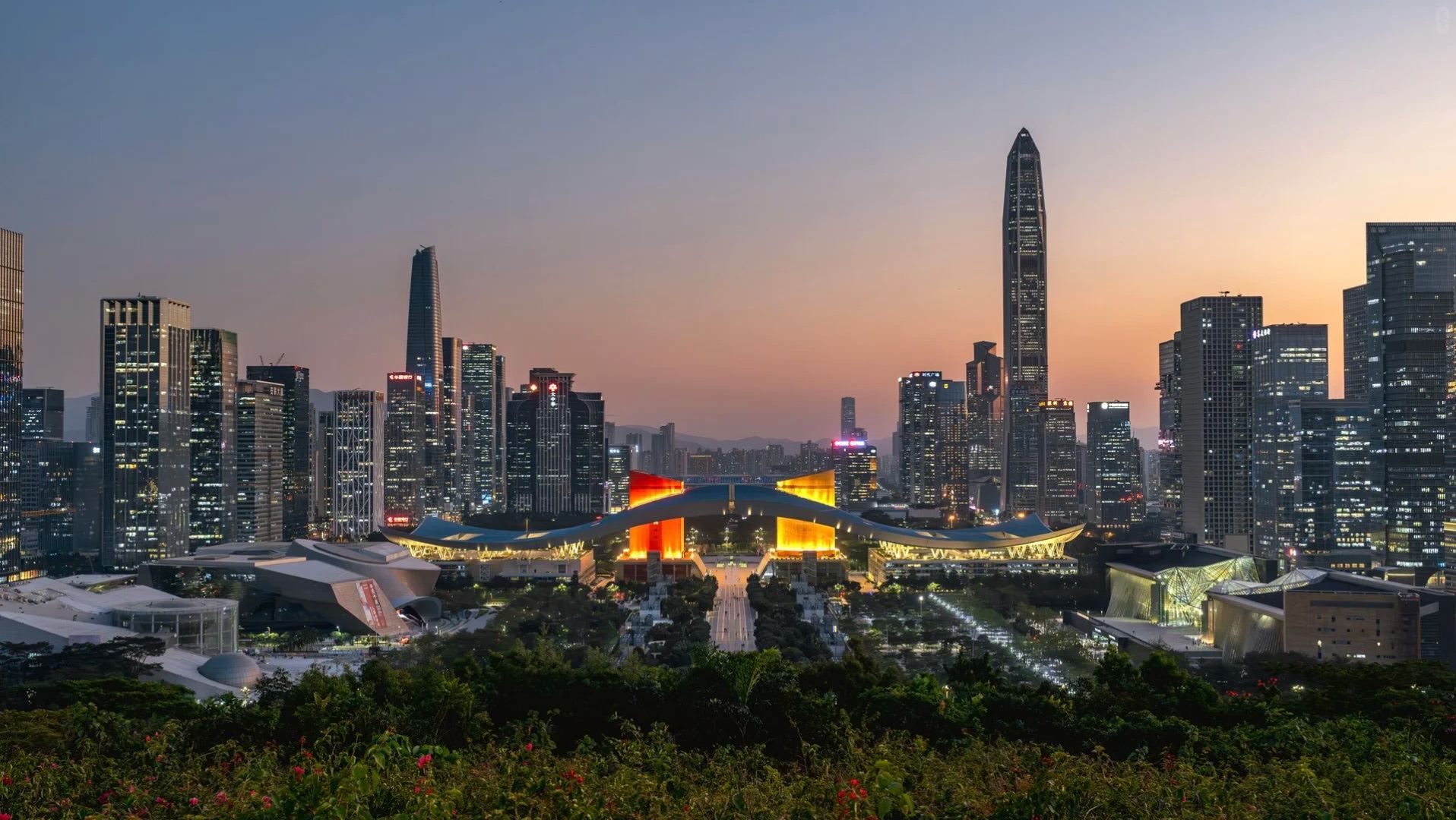 Shenzhen: Collina del Loto + Parco dei Talenti + Antica Città di Gankeng|noleggio con conducente esclusivo personalizzato in cinese, inglese e altre lingue