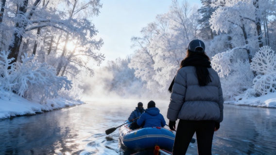 長白山霧淞漂流·銀色夢境【 上門接駁|時間自由|星級服務