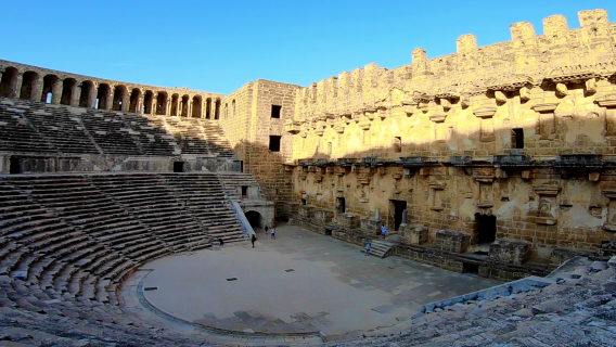 Antalya Aspendos + Side + Apollo 1-day tour with optional English or Chinese guide
