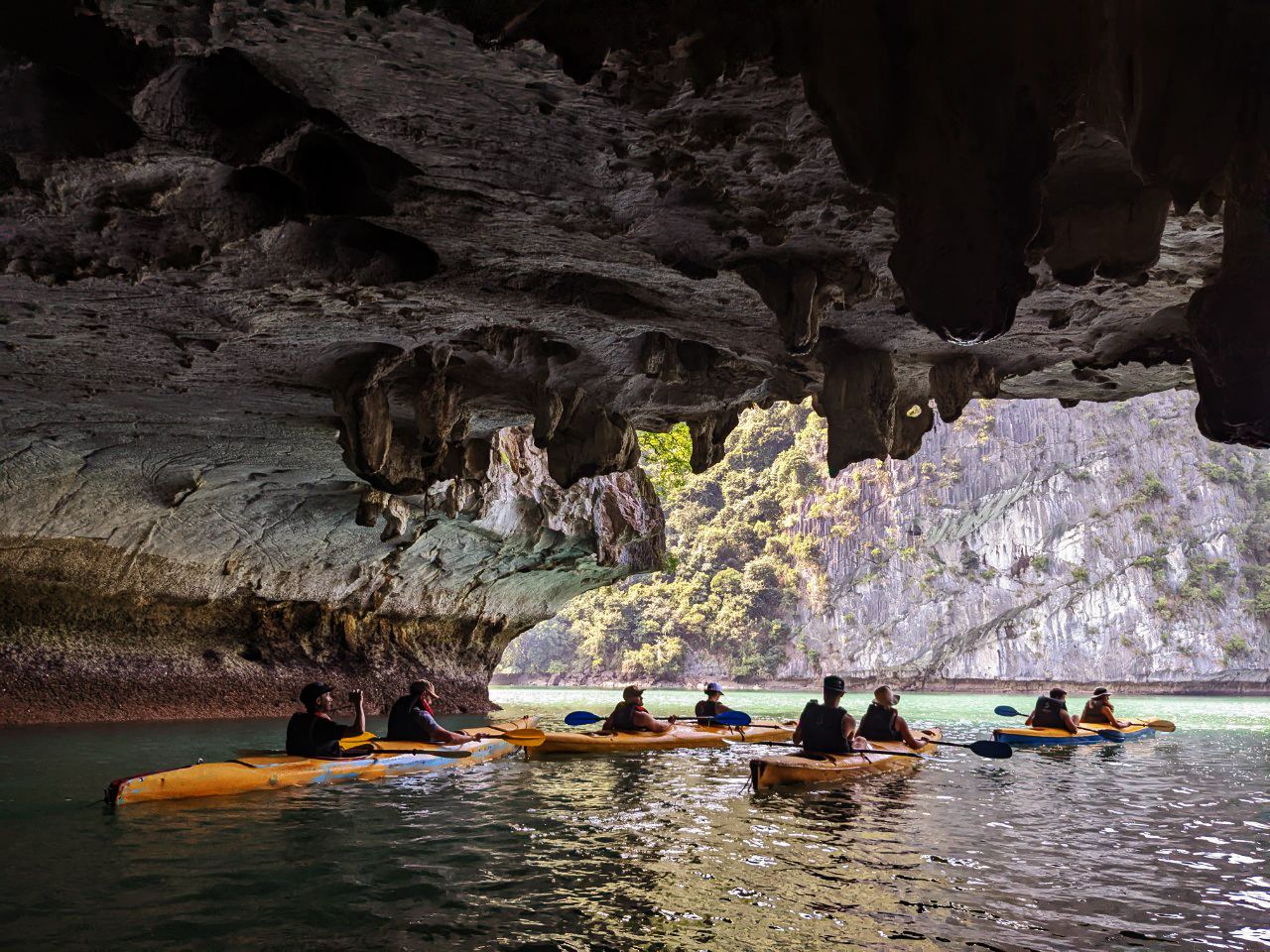 Halong Bay - Lan Ha Bay day tour from Hanoi - Kayaking, Swimming, Slide at Unesco Heritage