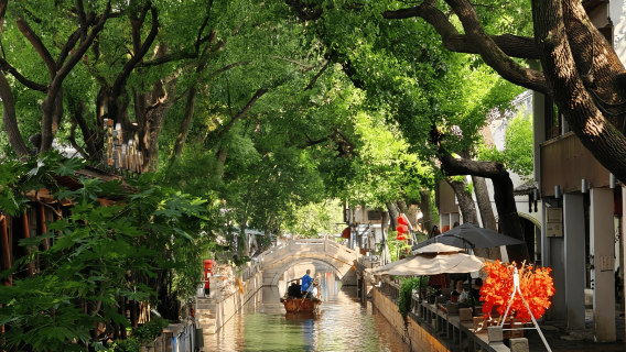 Lawatan Peribadi Bandar Air Tongli: Bandar Air & Taman Suzhou Dua-dalam-Satu