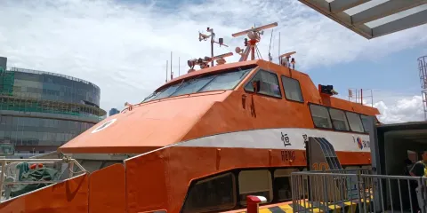 深圳蛇口至香港上環(港澳碼頭)去程/返程 高速客輪直達