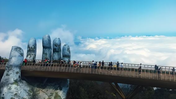 越南峴港包車出發：巴拿山＋法國村＋佛手橋一日遊｜可客製行程＆