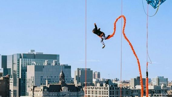 Alter Hafen von Montreal: Bungee-Jumping Erlebnis