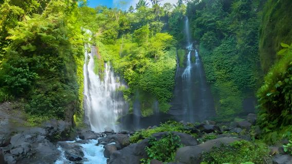 [Dịch vụ ưu đãi] Tour 1 ngày từ Mang, Đức Hoành: Thác Mạc Lý + Tổng Phật Tự + Làng một trại hai nước