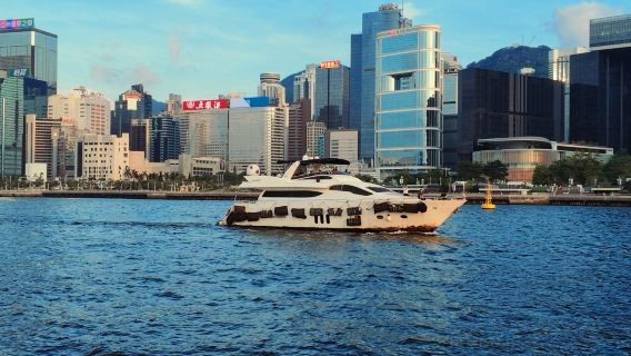 Daily Shared Yacht Cruise in Victoria Harbour, Hong Kong