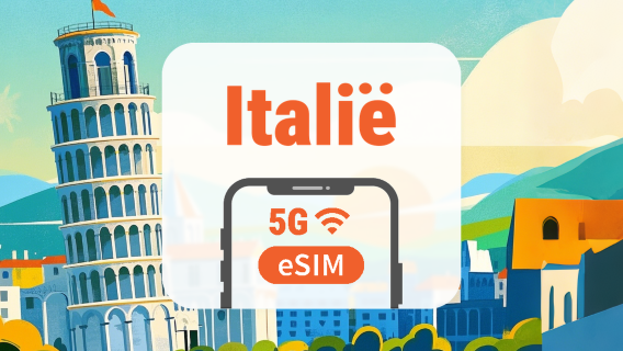 Italië 5G eSIM | Dubbel Netwerk • AI & TikTok | 1–30 Dagen | QR-code