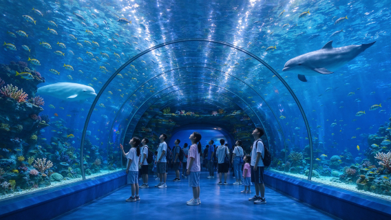 Lingshui Ocean Happy World satu hari [termasuk Dunia Kutub, tidak termasuk Kereta Api Laut China Selatan dan Dunia Air]