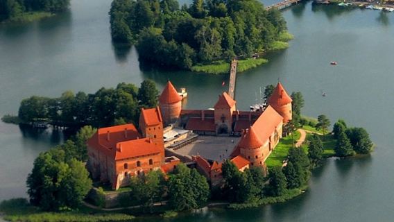 Tour zur Insel Trakai ab Vilnius + Eintritt in die Burg Trakai