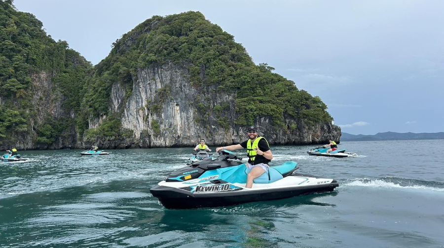泰國布吉島水上水上電單車跳島之旅浮潛/海島觀光半日6島Yamaha / Seadoo 可選英文/普通話導遊