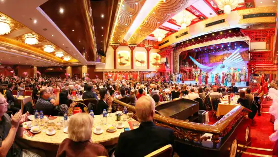 Tang Dynasty Palace admission ticket for the "Empress of Tang" court dance performance with optional dumpling feast/imperial banquet