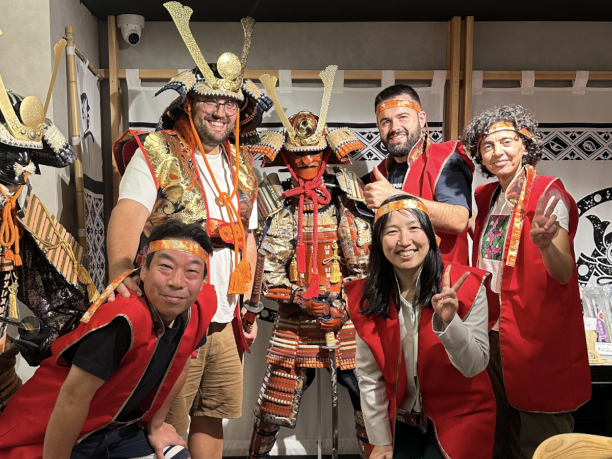 Sushi Making Samurai Experience-Time Travel Sengoku Era @Asakusa