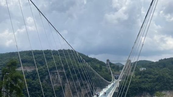 Excursion d'une journée à Zhangjiajie avec Grand Canyon et Pont de Verre | Tout inclus | Proche de la nature et aventure en hauteur