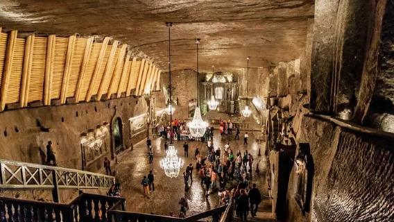 Wieliczka Salt Mine Guided Tour + Ticket & Transfer from Krakow