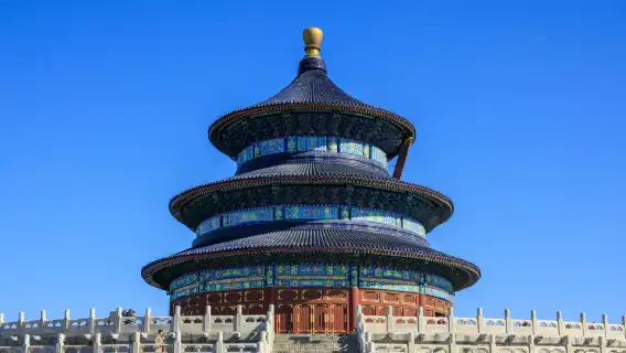 Beijing Temple of Heaven + intangible cultural heritage experience (cloisonné) 1-day tour
