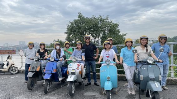 Halbtägige Vintage-Vespa-Tour: Reine vietnamesische Landwirtschaftserfahrung