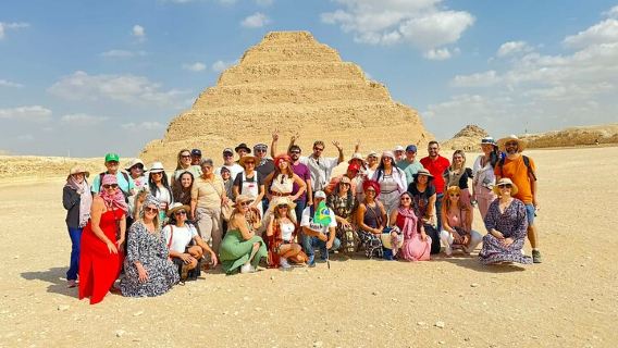All inclusive Saqqara, Memphis and Dahshur Full Day Tour 