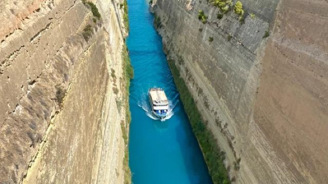 Private Charter to Corinth Canal - Archaeological Site of Mycenae - Poros Island (Chinese Service)