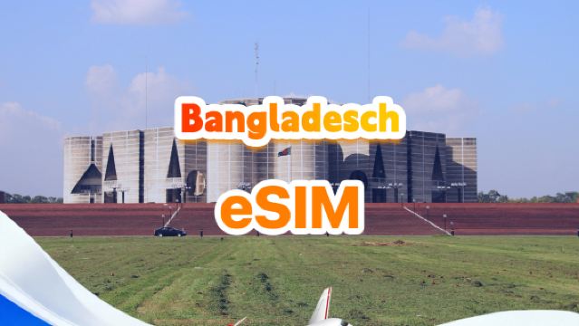 Bangladesch 4G eSIM| Gesamtpaket| Gesamt 1 GB – 30 GB| 3-30 Tage|QR-Code