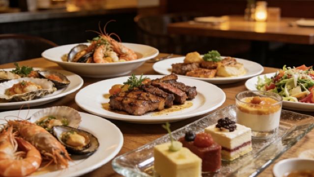 Buffetrestaurant The Grand Buffet in Macau - Ontbijt/Lunch/Diner Buffet [Het beste buffet van Macau]