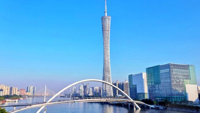 Tour di un giorno dello skyline di Guangzhou per piccoli gruppi privati | Trasferimento in auto privata / Guida multilingue disponibile