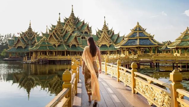 【包車◆共乘集合可選】暹羅古城+三頭神象博物館一日遊