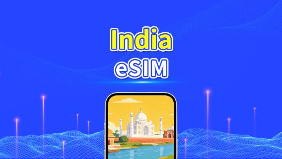 India 4G eSIM | Multi-network coverage | Daily/Total Data Package | 1–30 days | Calendar Day Billing | QR Code