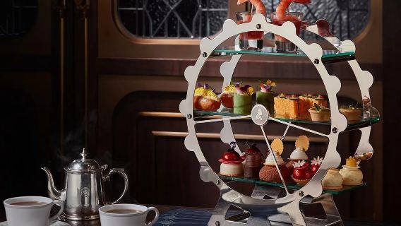 Restaurante Churchill de The Londoner Macao (estilo palaciego europeo + escenas temáticas + té de la tarde para dos personas)