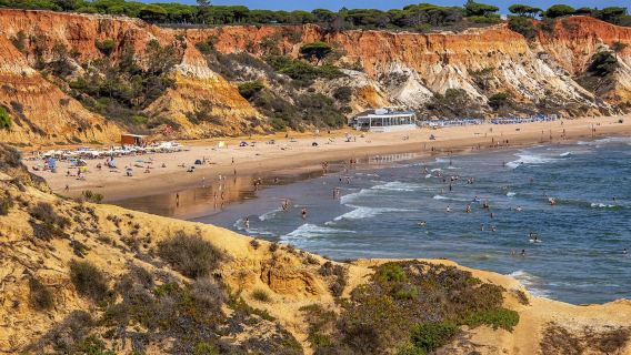 1-day tour to Faro + Albufeira Coast + Ponta Da Piedale + Benagil Cave in Portugal ※