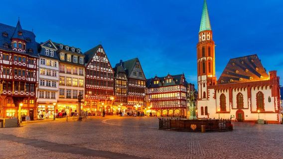 Frankfurt pergi-balik, Tübingen + Rumah Marx + Dataran Pasar lawatan sewa peribadi (jadual boleh disesuaikan)