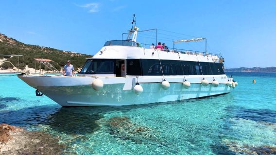 From Palau or La Maddalena: motorboat tour to La Maddalena
