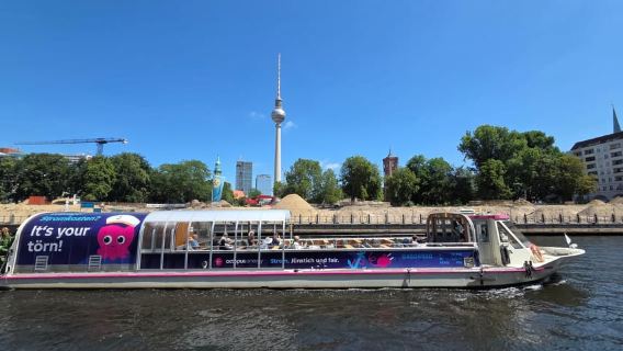 Berlin: City Spree Cruise (1 hr) incl. audio guide