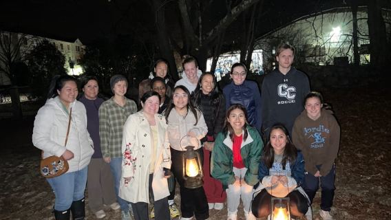 Mystic: Guided Graveyard Ghost Tour by Moonlight